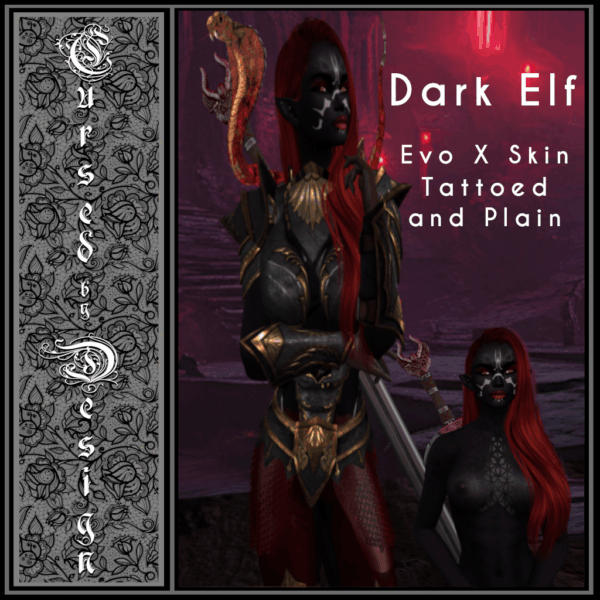 Cursed by Design Dark Elf Set (SB) V25
