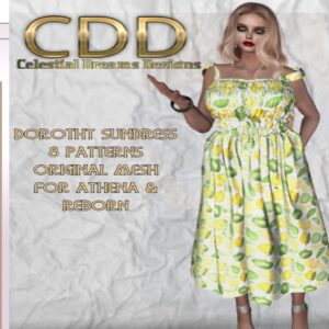 CDD Dorothy Sundress for Athena and Reborn SB