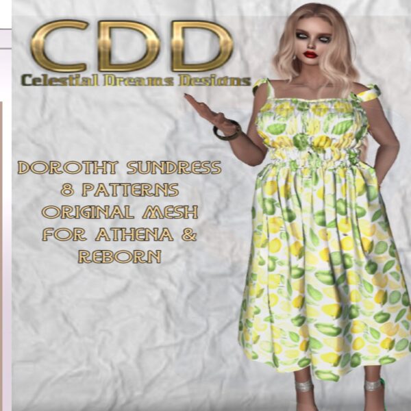 CDD Dorothy Sundress for Athena and Reborn SB