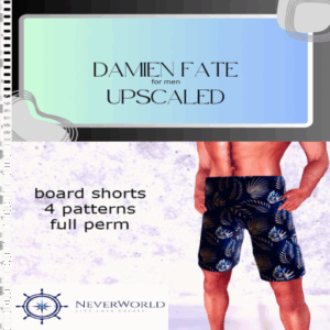 *DF* DAMIEN FATE BOARD SHORTS SB