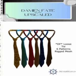 *DF* DAMIEN FATE Loose Tie 6 textures SB