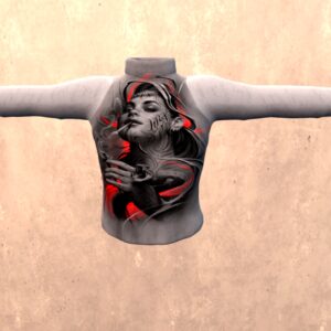 Damien Fate Upcycled Male Baggy Turtleneck