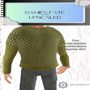 *DF* DAMIEN FATE LAYERED SHIRT SB