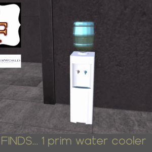 FINDS WATER COOLER 1 PRIM