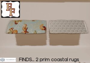 FINDS... 2 COASTAL RUGS