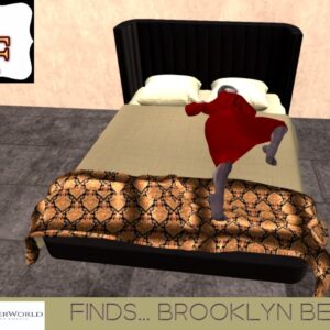 FINDS Brooklyn Bed PG Sleep animations