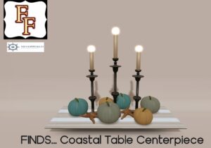 FINDS Coastal Autumn Table Decor