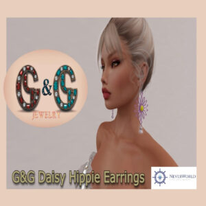G&G Jewelry - Daisy Hippie Earrings