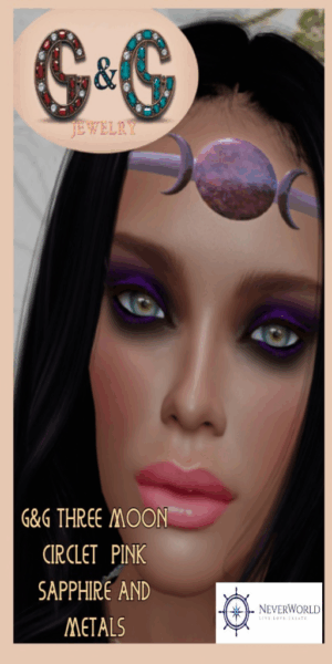 G&G Jewelry - THREE MOON CIRCLET