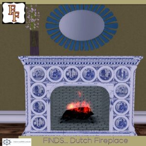 NEVERWORLD FINDS Dutch Fireplace