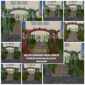 Never Gardens Mesh Arbor Boxed