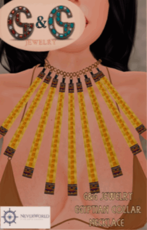 G&G Jewelry - Egyptian Collar Necklace