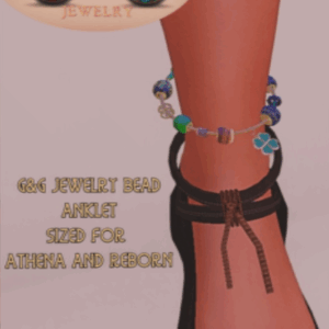 G&G Jewelry - Bead Anklet for Reborn and Athena SB