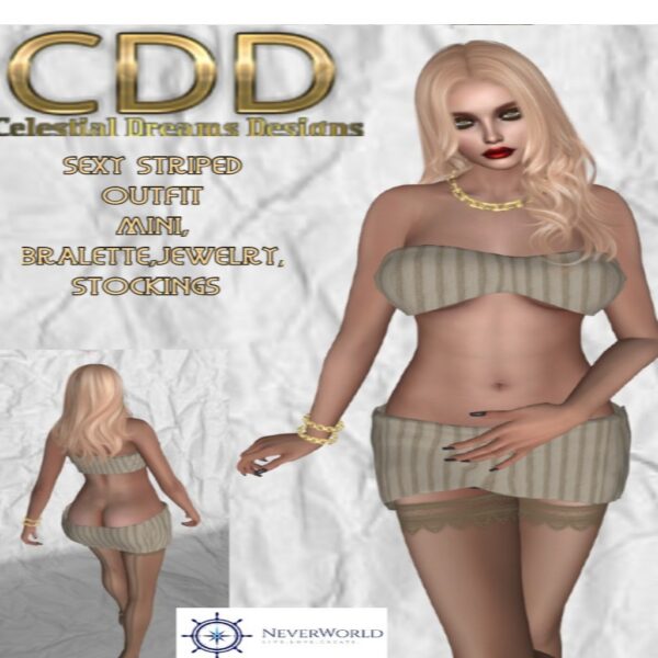 CDD SEXY STRIPED OUTFIT