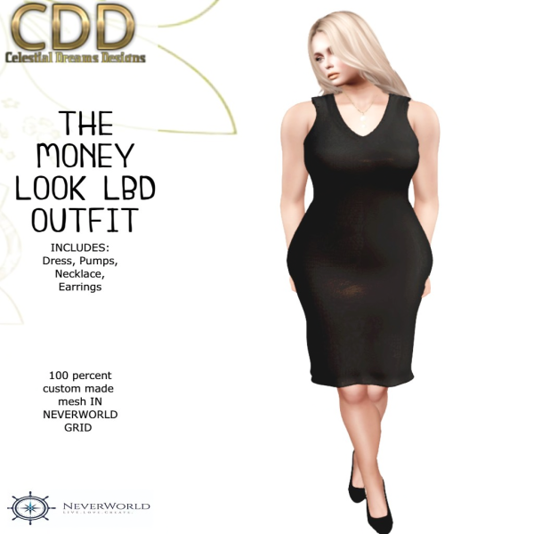 NEVERWORLD THE MONEY LOOK LBD OUTFIT