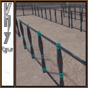 VN7 Scifi Fence Kit (sb)
