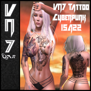 VN7 Tattoo Cyberpunk 15A22