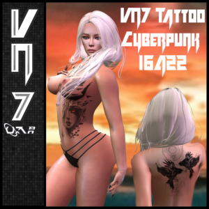 VN7 Tattoo Cyberpunk 16A22