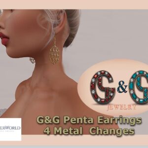 G&G Jewelry - Penta Earrings with Metal Change