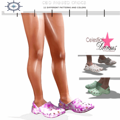 Crocs Soldier Pattern CDD RIGGED CROCS 12 PATTERNS - Neverworld Grid