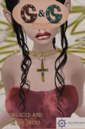 G&G Jewelry - GOLD AND SILVER CROSS