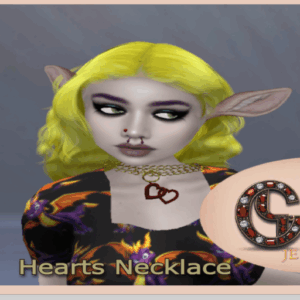 G&G Jewelry - Hearts Necklace