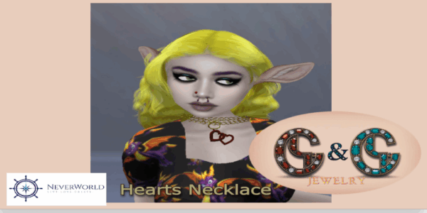 G&G Jewelry - Hearts Necklace