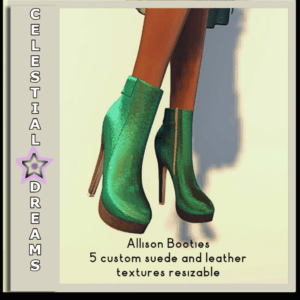 Allison Booties Suedes and Leathers sb - use mid heel foot