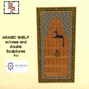 NEVERWORLD Arabic Shelf
