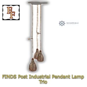 FINDS Post Industrial Lamp Trio