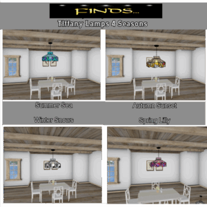 FINDS Tiffany Lamps Boxed