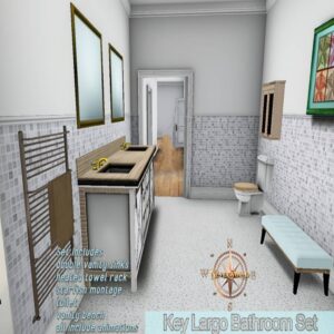 Key Largo Powder Room Set