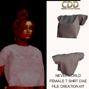 CDD Female T Shirt Kit Download Link