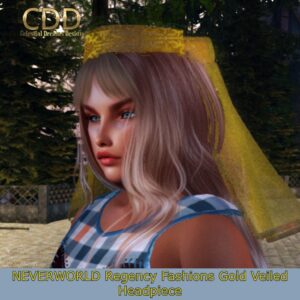 Regency Fashions Medieval Veiled Crown