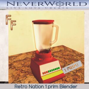 Retro Nation Blender 1 prim