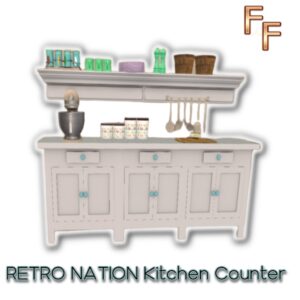 Retro Nation Vintage Kitchen Cabinets