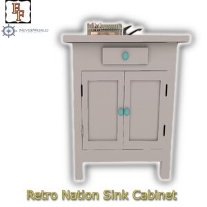 Retro Nation Kitchen Sink Cabinet