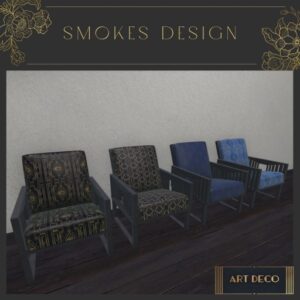 Art Deco ArmChair Set