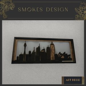 Art Deco City Wall Art