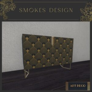 Art Deco Fan Cabinet