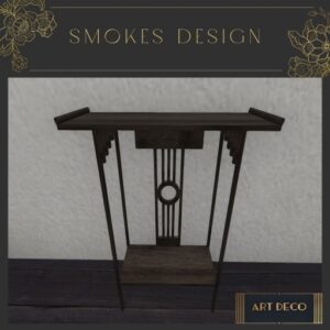 Art Deco Finbar End Table