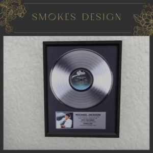 Micheal Jackson Vinyl Record Frame