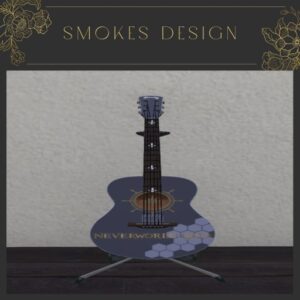 NWG Custom Guitar On Stand