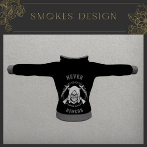 Never Riders Male Hoodie