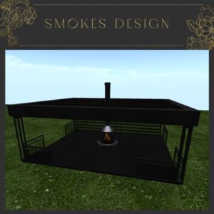 Outdoor Pavilion Seating Area