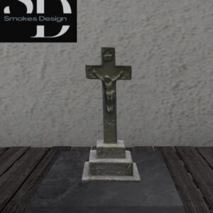 Small Jesus Cross Ornament