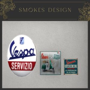 Vespa Sign Collection