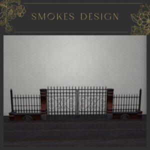 Victorian Fence & Gate Set