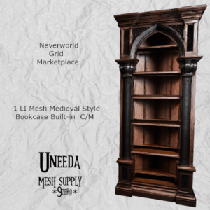 UNEEDA Medieval Bookcase