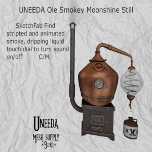 UNEEDA Ole Smokey Moonshine Still